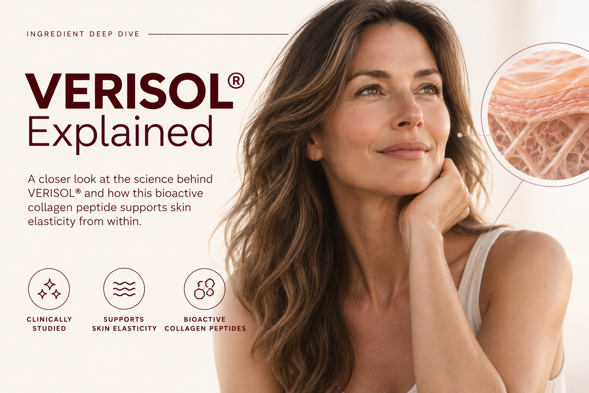 VERISOL® Explained: The Clinically Studied Peptide Behind Skin Elasticity