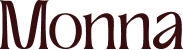 Monna Health Logo Burgundy